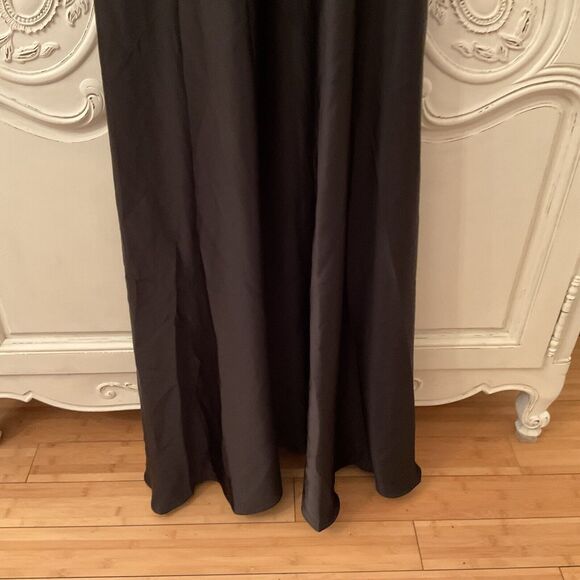 NWOT Lulus I'm All Yours Black Ruffled Maxi Dress, Size M - Picture 7 of 16